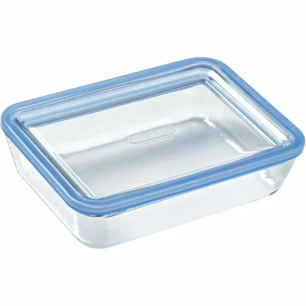 Padažinių rinkinys Pyrex Mėlyna Skaidrus 2,6 L 3 Dalys