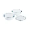 Kastrolis Pyrex Caurspīdīgs 25 x 20 x 27 cm 2 gb.
