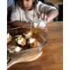 Orkaitės patiekalų rinkinys Pyrex Skaidrus 4 Dalys