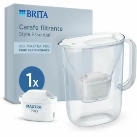 Suodatinkannu Brita Style Essential Valkoinen Läpinäkyvä 2,4 L