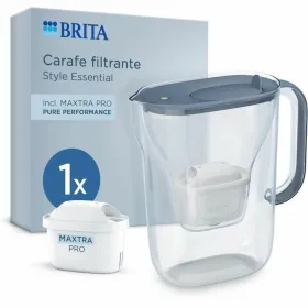 Puodelis-filtras Brita Style Essential Pilka Skaidrus 2,4 L