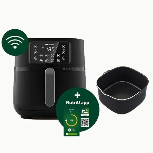 Airfryer Philips HD9285/93 Musta 2000 W 7,2 L