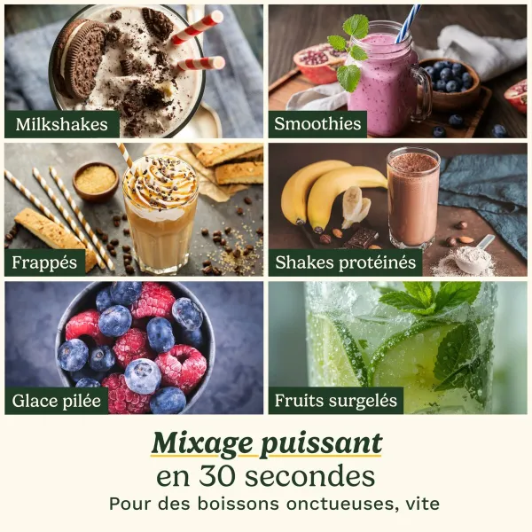 Kuppiblenderi Cuisinart PBL100E Blast&Go 120 W Valkoinen 500 ml