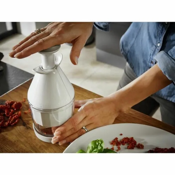 Gaļas Maļāmā Mašīna Leifheit Chopper Confort & Cle Balts Nerūsējošais tērauds Plastmasa
