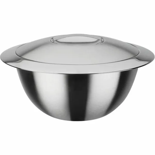 Салатница GSW DISEÑO 22 cm Серебристый Металл 3,2 L тепловой