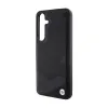 BMW Signature Leather Crossing Lines Pattern - Case for Samsung Galaxy S24 (black)