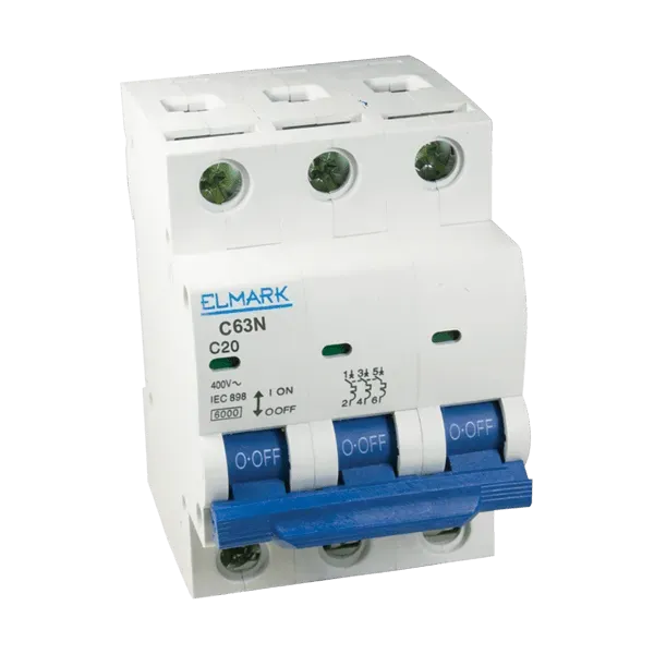 CIRCUIT BREAKER 6КА C63N/4A CURVE С