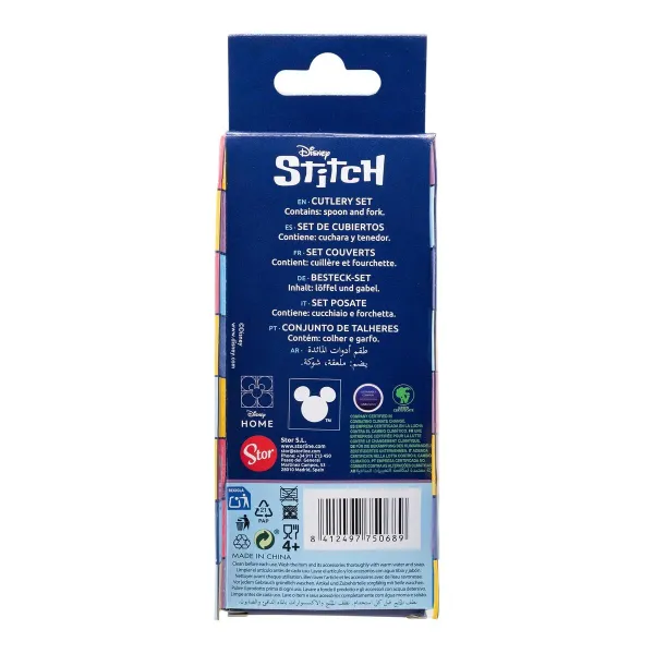 Aterinsetti ThermoBaby LILO & STITCH Sininen Turkoosi Metalli Ruostumaton teräs 2 Kappaletta