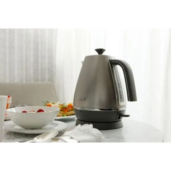 Tējkanna DeLonghi KBI2001.S 2000 W 1,7 L Sudrabains Hroms Metāls