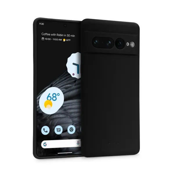 Crong Color Cover - Google Pixel 7 Pro Case (Black)