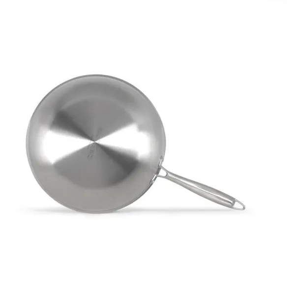 Wok Pan Livoo Steel Stainless steel Ø 28 cm