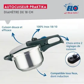 Pressure cooker Fackelmann Stainless steel