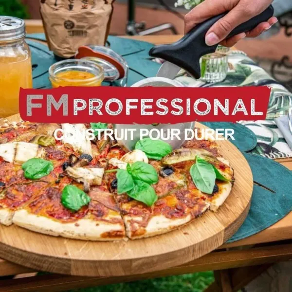 Virtuves Piederumu Komplekts FM Professional Nerūsējošais tērauds Pizza 2 Daudzums