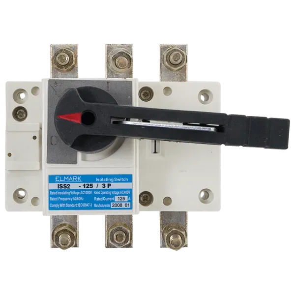 ISS2 SWITCH DISCONNECTOR-125 125A 3P WITH PROLONGED LEVER