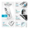 Speck Presidio Perfect-Clear ClickLock & MagSafe - iPhone 16 Case (Clear / Chrome Finish / Serene Silver)