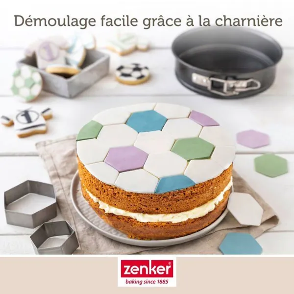 Set of Detachable Baking Tins Zenker 2 Pieces