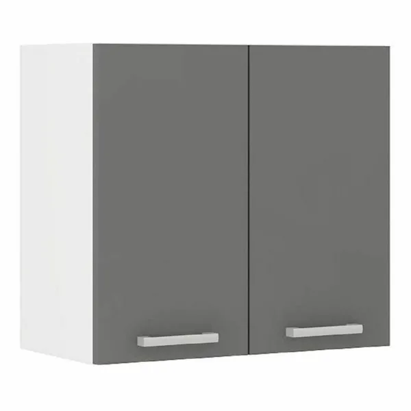 Virtuvės baldai 60 x 31 x 55 cm Pilka Melaminas PVC Ąžuolas