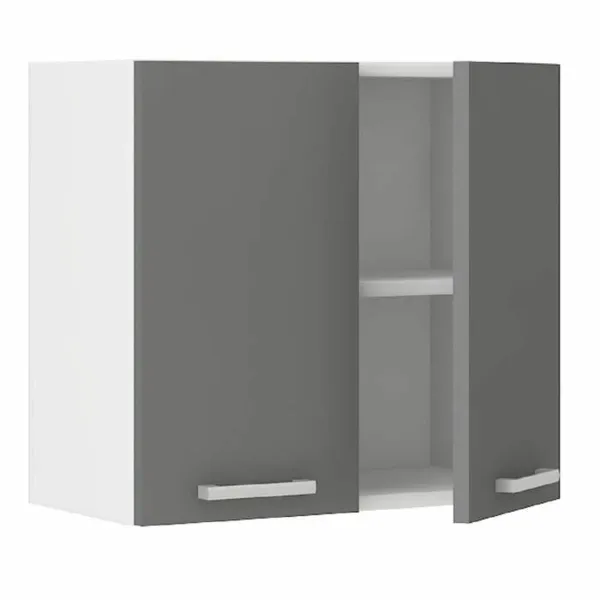 Keittiökalusteet 60 x 31 x 55 cm Harmaa Melamiini PVC Ąžuolas