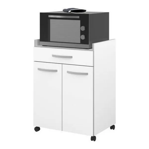 Kitchen Trolley Ekipa Harmony White 60 x 44,5 x 81 cm
