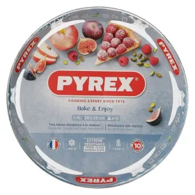 Cake Mould Pyrex 1040902 27 cm 28 x 28 x 4 cm 28 x 4 x 28 cm Transparent Glass