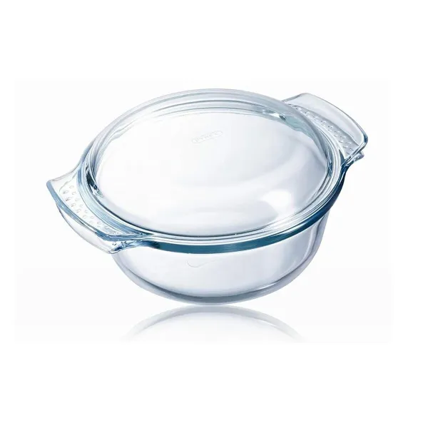 Lasikannellinen vuoka Pyrex 118A000/5043 Läpinäkyvä Lasi