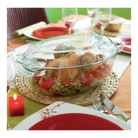 Uunivuoka Pyrex 1040712 Valkoinen Läpinäkyvä Karaistu lasi 6 L 4,5 g 4,5 L
