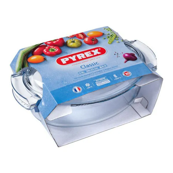 Форма для выпечки Pyrex 1040712 Белый Прозрачный Каленое стекло 6 L 4,5 g 4,5 L