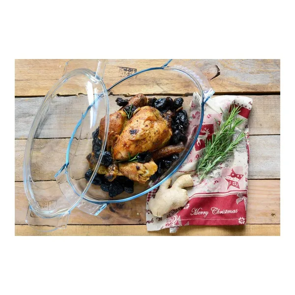 Orkaitės Indas Pyrex 1040712 Balta Skaidrus Grūdintas stiklas 6 L 4,5 g 4,5 L
