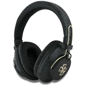 Guess Metal 4G Logo - Wireless Over-Ear Bluetooth Headphones ENC (black)