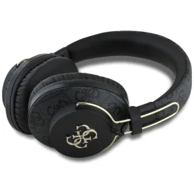Guess Metal 4G Logo - Wireless Over-Ear Bluetooth Headphones ENC (black)