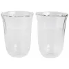 Набор стаканов DeLonghi 5513214611 22 cl Прозрачный (2 штук)