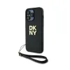 DKNY Wrist Strap Stock Logo - Case for iPhone 14 Pro Max (Black)