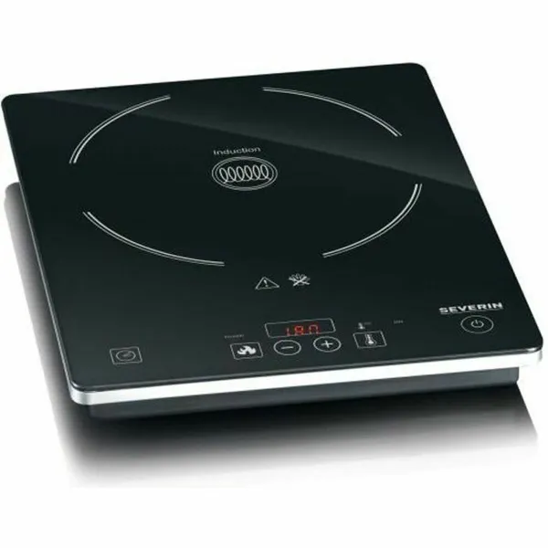 Elektriskā Plītiņa Severin 1071-000 Balts Melns 2000 W