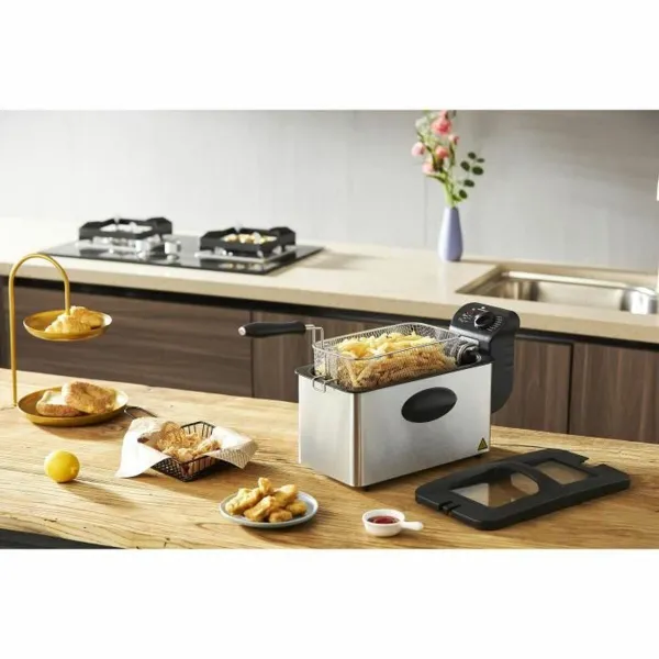 Airfryer Continental Edison Harmaa 2000 W 3 L