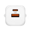 Spigen Essential EE352EU GaN Pro - USB-C + USB-A 35W Wall Charger (White)