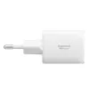 Spigen Essential EE352EU GaN Pro - USB-C + USB-A 35W Wall Charger (White)