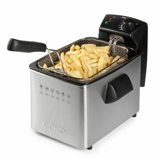 Taukvāres Katls DOMO DO465FR 4 L 3000 W Sudrabains Tērauds