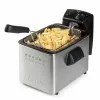 Rasvakeitin DOMO DO465FR 4 L 3000 W Hopeinen Teräs