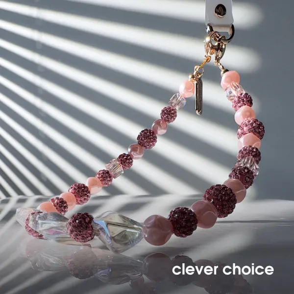 Crong Phone Charm - Lanyard Phone Pendant (Twinkle Beads)
