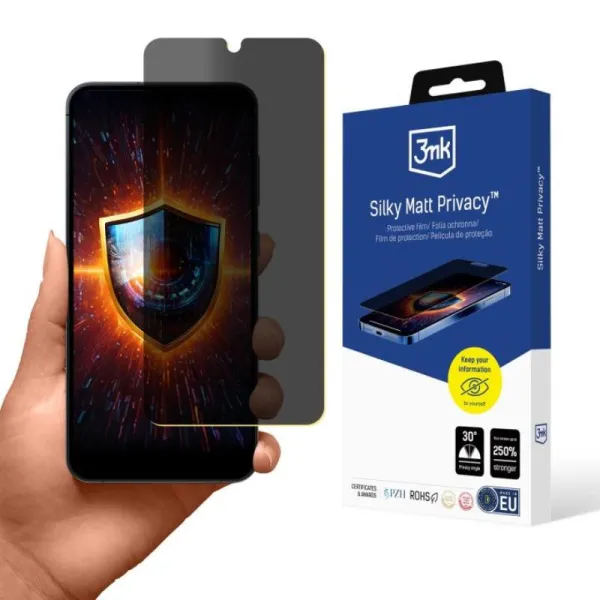 3mk Silky Matt Privacy - Matte Privacy Film for Samsung Galaxy S25+