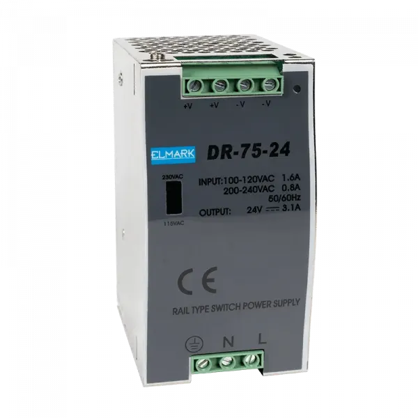 DR-75-12 POWER SUPPLY 12V OUTPUT VOLTAGE