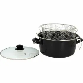 Paistinpannu ja kori TheKitchenette 3645580 Musta Kristalli Teräs Bakeliitti Emaloitu teräs