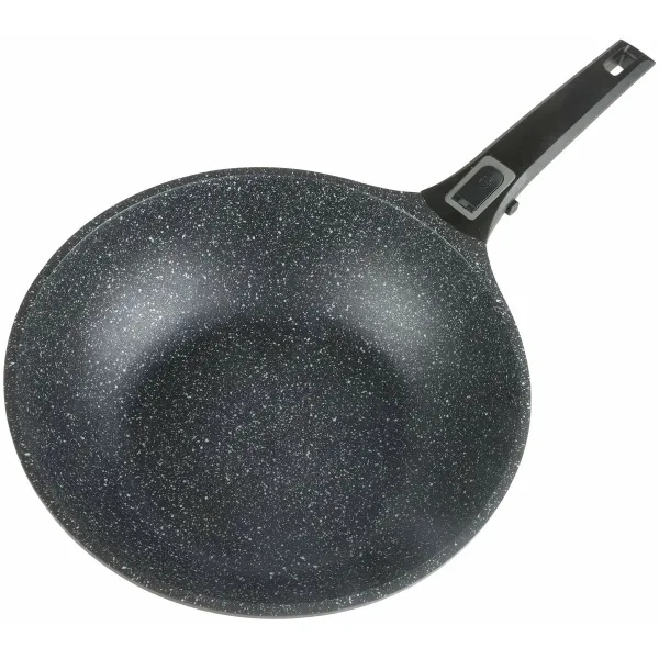 Keptuvė GSW 167802 Aliuminis Ø 28 cm Juoda