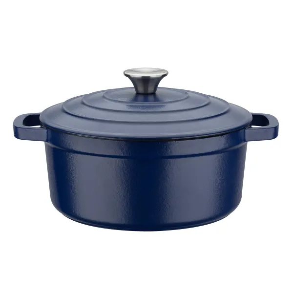 Pan GSW 717274 Blue White Steel 2 Pieces
