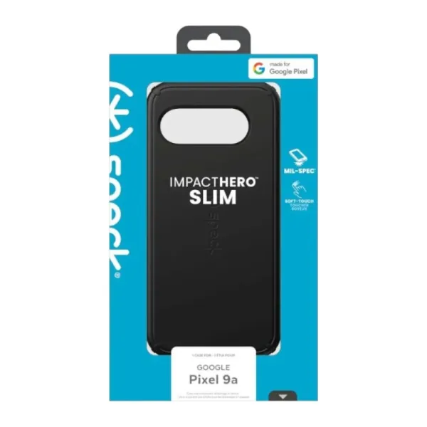 Speck ImpactHero Slim - Google Pixel 9a Case (Black)