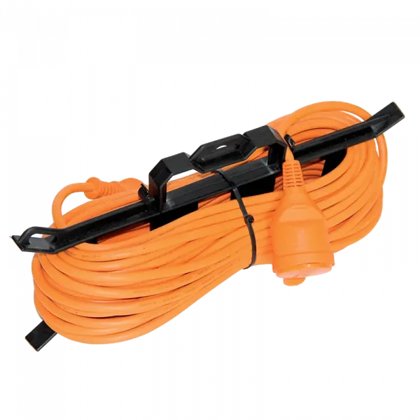 EXTENSION CORD 15M H05VV-F 3G1.5mm2 ORANGE