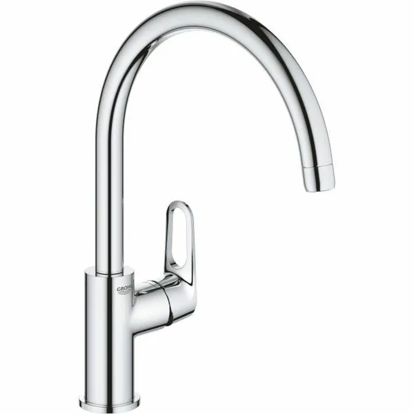 Смеситель с одной ручкой Grohe Металл Латунь никель Пластик