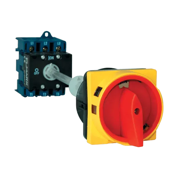 ROTARY SWITCH LW30-20 20A 3P WITH EXTENSION AND LOCK