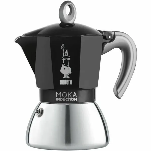 Itāļu Kafijkanna Beurer BIALETTI NEW MOKA 6 Tasītes Melns Metāls Alumīnijs