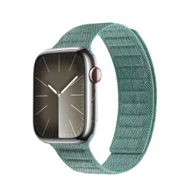 Crong Melange - Magnetic strap for Apple Watch 44/45/46/49 mm (turquoise melange)